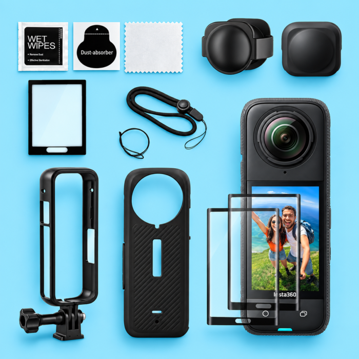 Arcnet 4-in-1 Accessories Kit for Insta360 X4